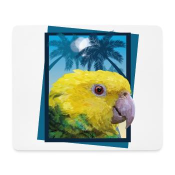 Gleichköpfiger Amazon - Mousepad (Querformat) - Weiß - Vorne