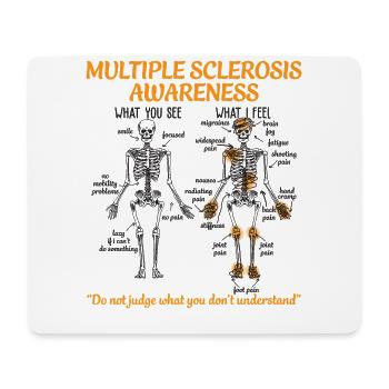 Multiple Sclerosis Awareness - Mouse Pad (horizontal) - white - Front