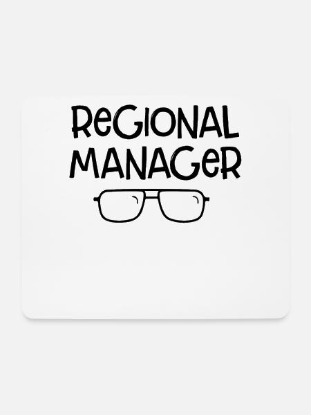 Regional Manager Daddy and Baby Matching - Mousepad (Querformat) - Weiß