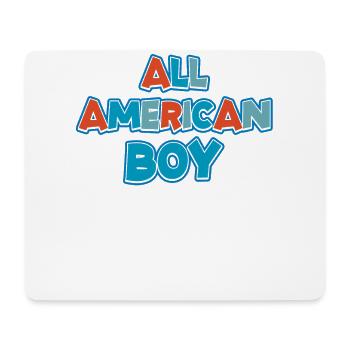 All American Boy Family - Mousepad (Querformat) - Weiß - Vorne