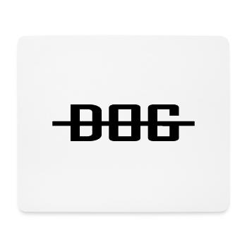 Hund Dog - Mousepad (Querformat) - Weiß - Vorne
