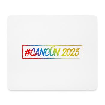 Cancun 2023 - Tapis de souris (format paysage) - blanc - Devant