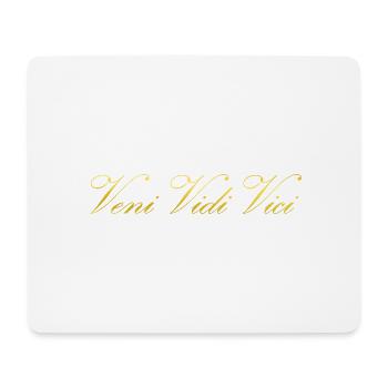 Zyzz Veni Vidi Vici - Tapis de souris (format paysage) - blanc - Devant