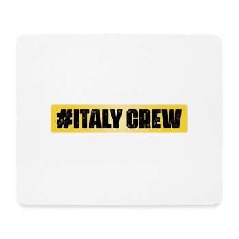 Italy Crew - Mouse Pad (horizontal) - white - Front