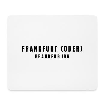 Frankfurt (Oder) Brandenburg - Mousepad (Querformat) - Weiß - Vorne