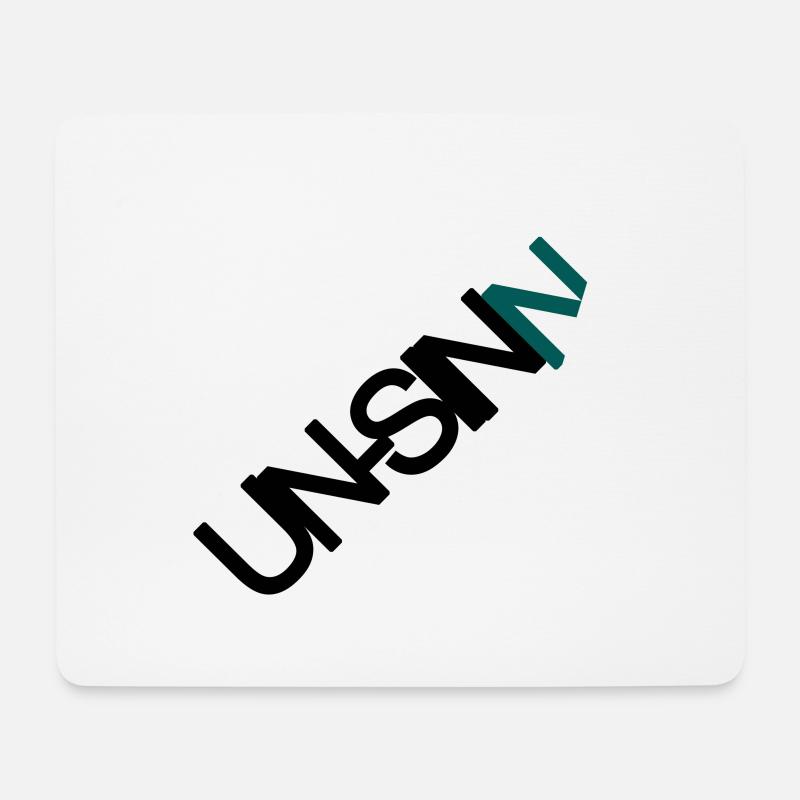 UN-SINN - Mousepad (Querformat) - Weiß
