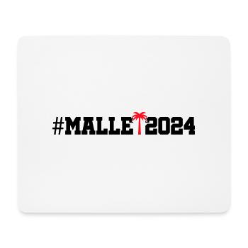 Malle 2024 - Mousepad (Querformat) - Weiß - Vorne