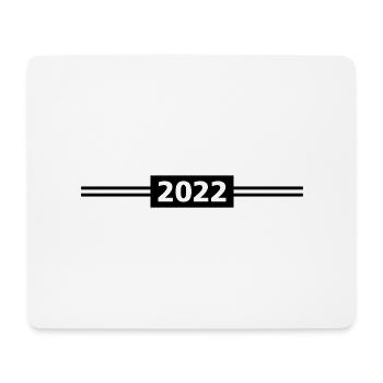 2022 - Mouse Pad (horizontal) - white - Front
