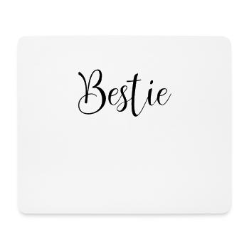 Beast Best Friends - Tapis de souris (format paysage) - blanc - Devant
