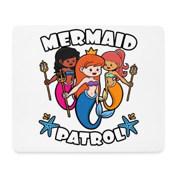 Mermaid Patrol - Mouse Pad (horizontal) - white - Front