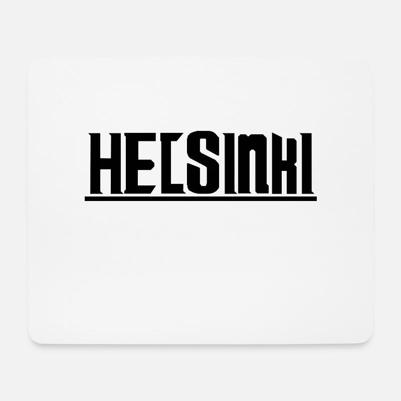 Helsinki Finnland - Mousepad (Querformat) - Weiß