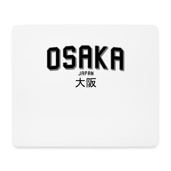 Osaka Japan - Mousepad (Querformat) - Weiß - Vorne