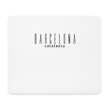 Barcelona - Mousepad (Querformat) - Weiß - Vorne