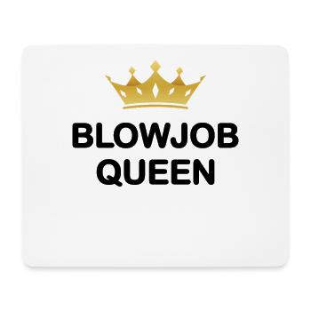 Femmes Pipe Queen I Love Pipe Sprueche JGA - Tapis de souris (format paysage) - blanc - Devant