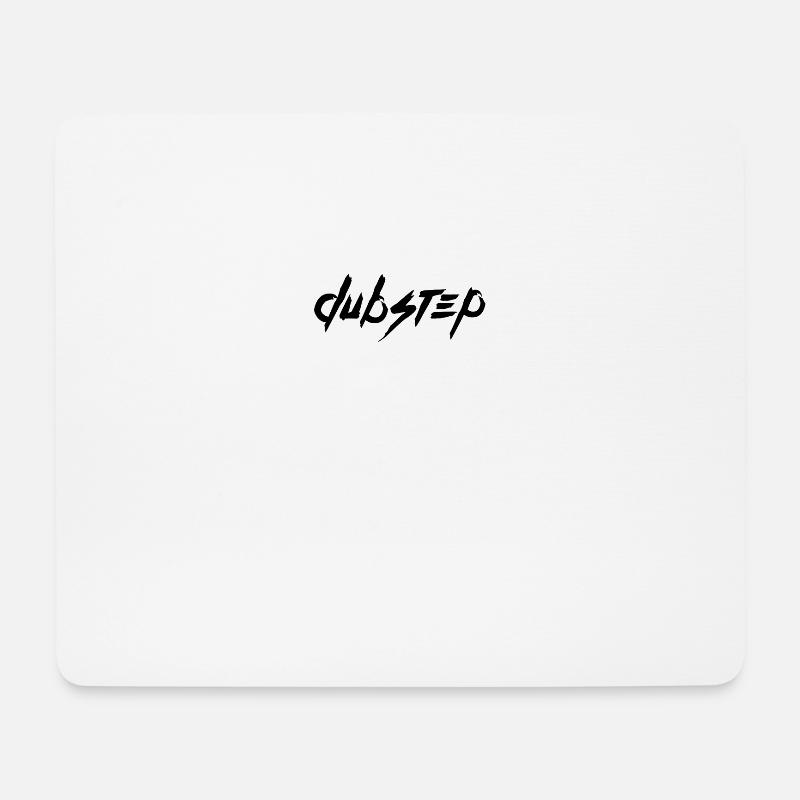 dubstep - Mousepad (Querformat) - Weiß
