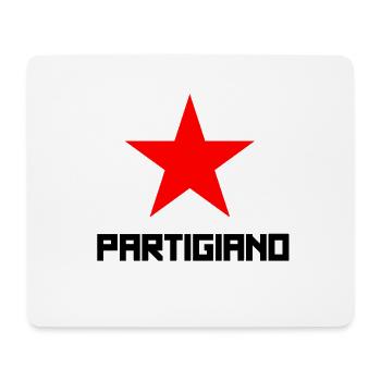 O Partigiano Italie Italien - Tapis de souris (format paysage) - blanc - Devant