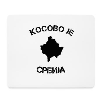 Serbien! - Mousepad (Querformat) - Weiß - Vorne