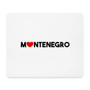 Montenegro! - Mousepad (Querformat) - Weiß - Vorne