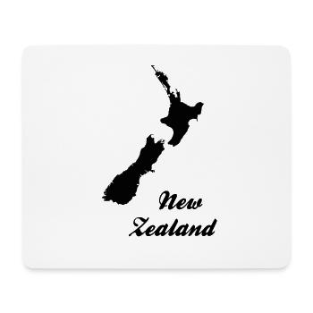 Nouvelle-Zélande! - Tapis de souris (format paysage) - blanc - Devant