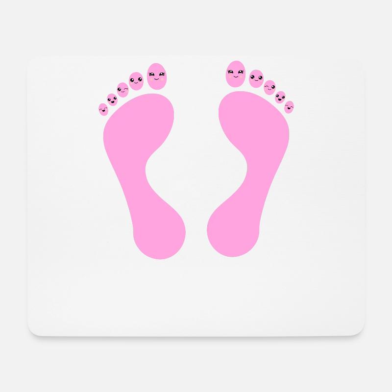 Fußpflege Pediküre Podologe Nagelstudio Geschenk - Mousepad (Querformat) - Weiß