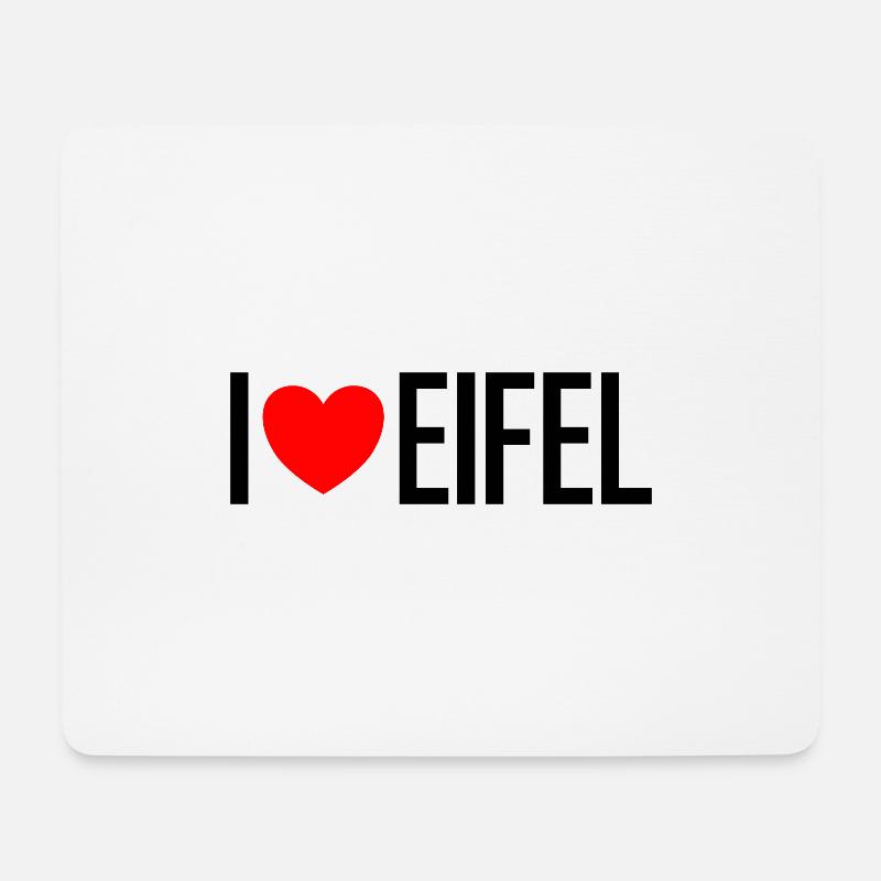 Eifel! - Mousepad (Querformat) - Weiß