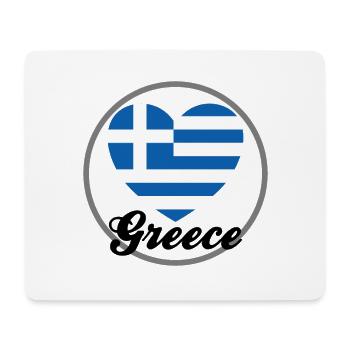 Lustiger Griechischer Spruch Griechenland Geschenk - Mousepad (Querformat) - Weiß - Vorne