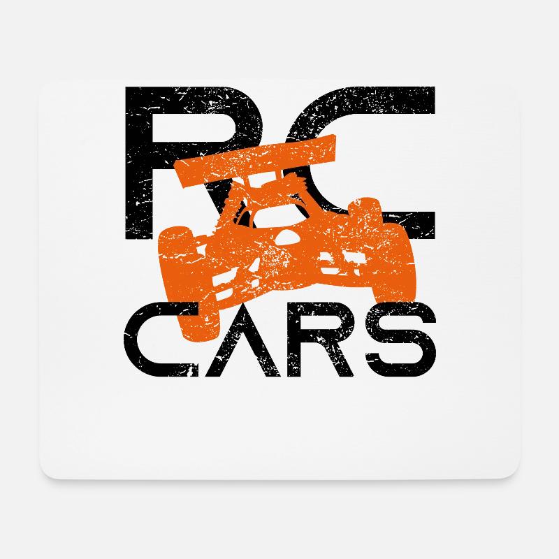 RC Auto Car Modellauto Modellbau Geschenk - Mousepad (Querformat) - Weiß