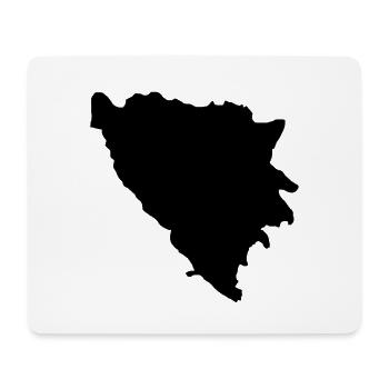 Bosnia Funny Bosna saying as a gift - Mouse Pad (horizontal) - white - Front