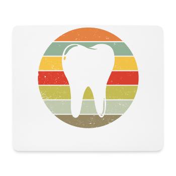 Dental Dental Dental Assistant Retro Gift - Mouse Pad (horizontal) - white - Front