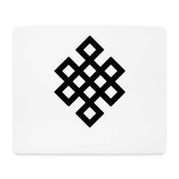 Buddhism Funny Buddhist Saying Gift - Mouse Pad (horizontal) - white - Front
