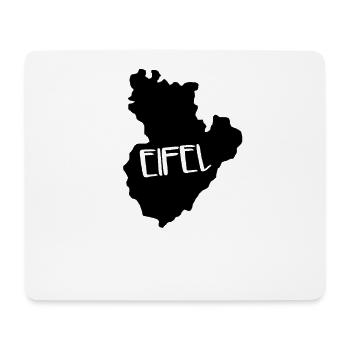 Lustiger Eifel Spruch als eiflerisches Geschenk - Mousepad (Querformat) - Weiß - Vorne