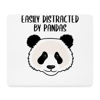 Panda Geschenk Damen Herren Kinder Lustiger Spruch - Mousepad (Querformat) - Weiß - Vorne