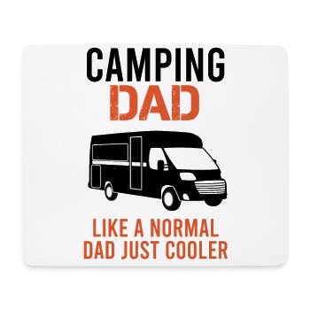 Camping Papa Spruch Camper Wohnmobil Van Geschenk - Mousepad (Querformat) - Weiß - Vorne