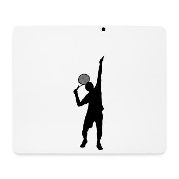 Tennis Tennisspieler Spieler Trainer Geschenk - Mousepad (Querformat) - Weiß - Vorne