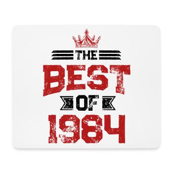1984 best of - Mousepad (Querformat) - Weiß - Vorne