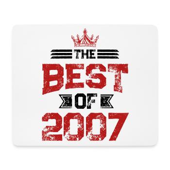 2007 best of - Mousepad (Querformat) - Weiß - Vorne