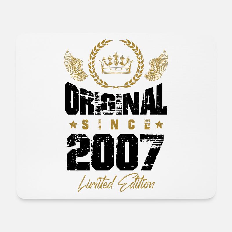 2007 limited edition - Mousepad (Querformat) - Weiß