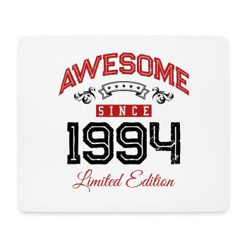 1994 awesome since - Mousepad (Querformat) - Weiß - Vorne