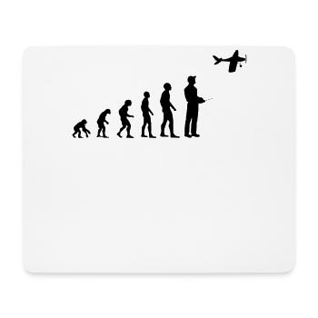 Model Airplane Model Maker RC Airplane Funny Gift - Mouse Pad (horizontal) - white - Front