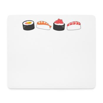 Sushi Maki Nigiri Japan Fisch Gericht Geschenk - Mousepad (Querformat) - Weiß - Vorne