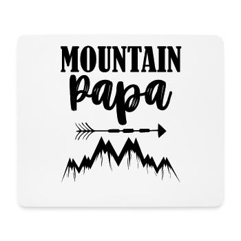 papa mountains - Mouse Pad (horizontal) - white - Front