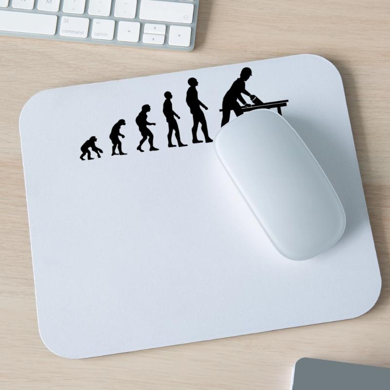 Craftsman Profession Evolution Worker Gift Mouse Pad (horizontal)