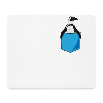 Pinguin Brusttasche Print Seevogel Geschenk - Mousepad (Querformat) - Weiß - Vorne
