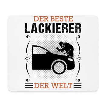 Fahrzeuglackierer Beruf Lackierer Geschenk - Mousepad (Querformat) - Weiß - Vorne