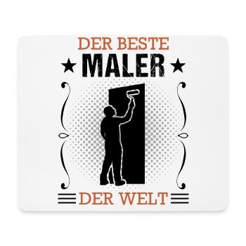 Maler Beruf Ausbildung Lackierer Geschenk - Mousepad (Querformat) - Weiß - Vorne