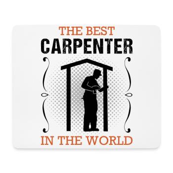 Carpenter Profession Carpenter Craftsman Gift - Mouse Pad (horizontal) - white - Front
