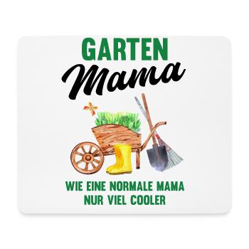 Garten Mama Lustiger Spruch Geschenk Damen - Mousepad (Querformat) - Weiß - Vorne