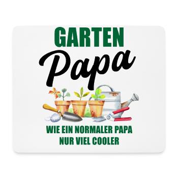 Garten Papa Lustiger Spruch Geschenk Herren - Mousepad (Querformat) - Weiß - Vorne