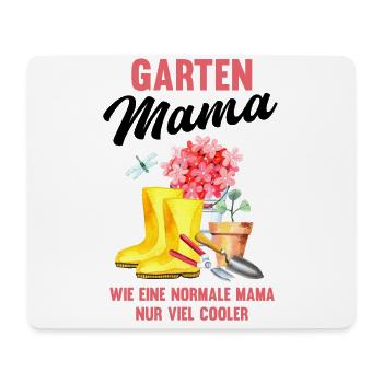Garten Mama Lustiger Spruch Geschenk Damen - Mousepad (Querformat) - Weiß - Vorne