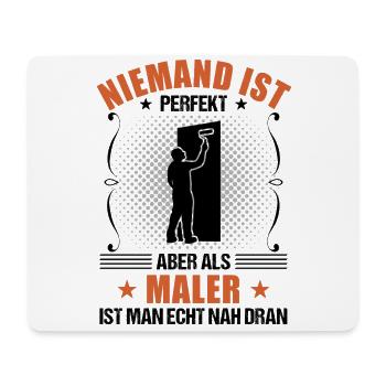 Maler Lackierer Lustiger Spruch Geschenk - Mousepad (Querformat) - Weiß - Vorne